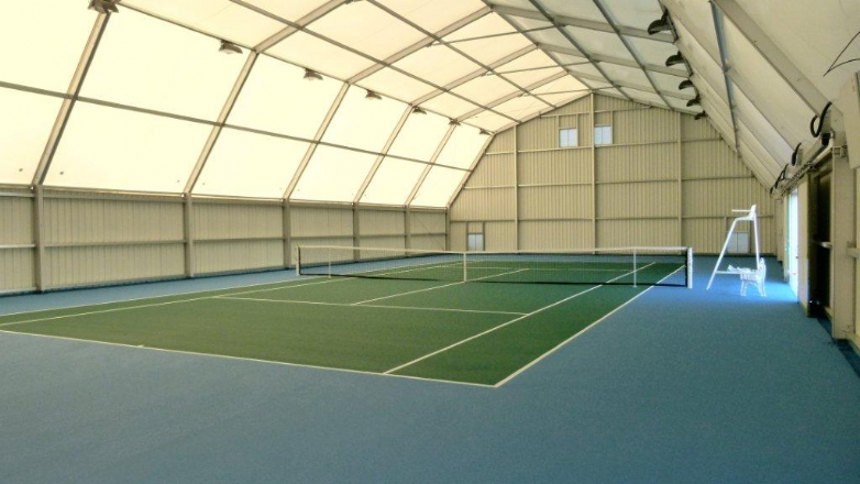 Copertura 20x40 metri per campo da tennis