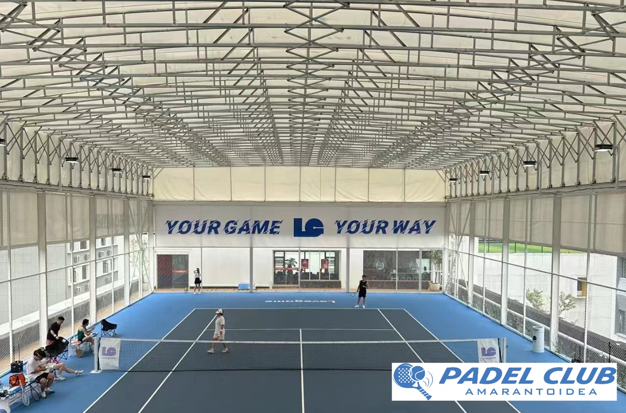 Campi da padel coperti con copertura elettrica apribile